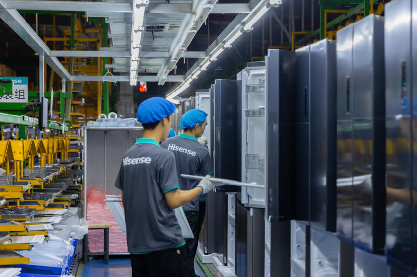 成都海信:10秒下线一台冰箱 新厂区月底试生产